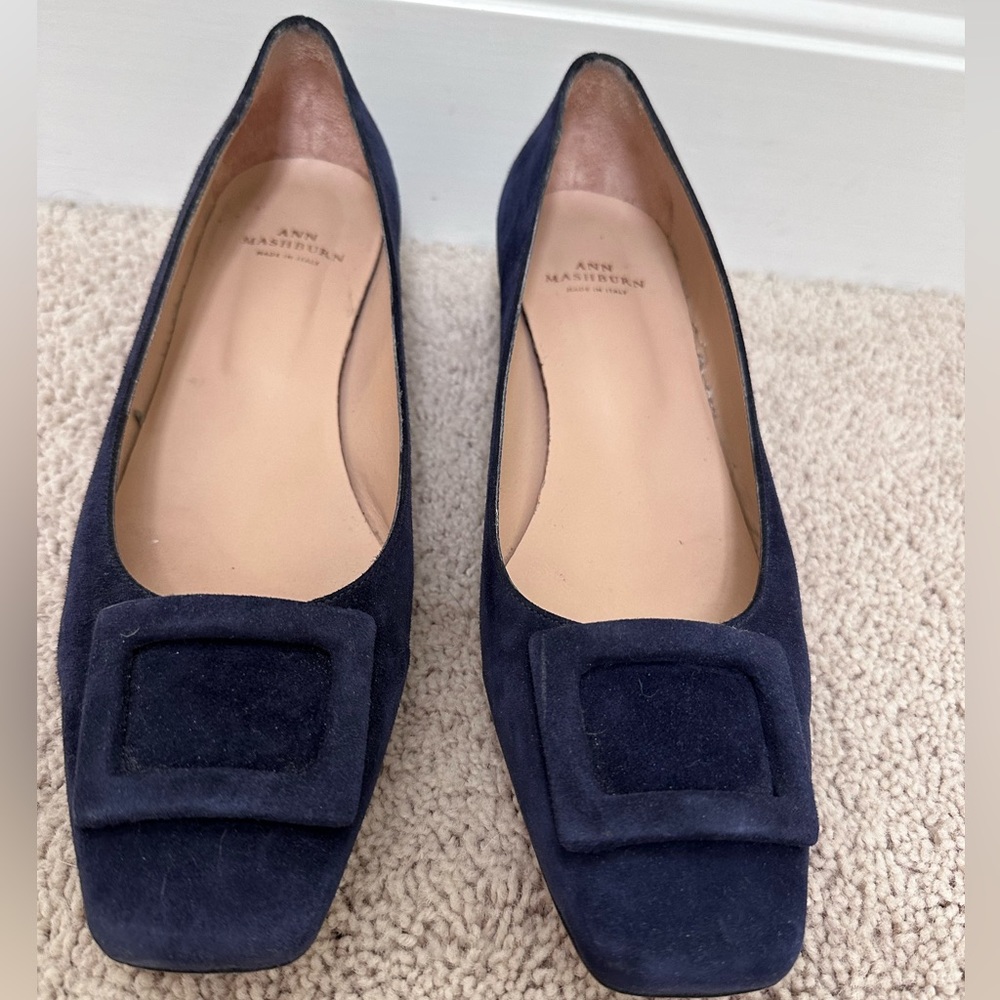 Ann Mashburn Buckle Flats 40 (size 9)
